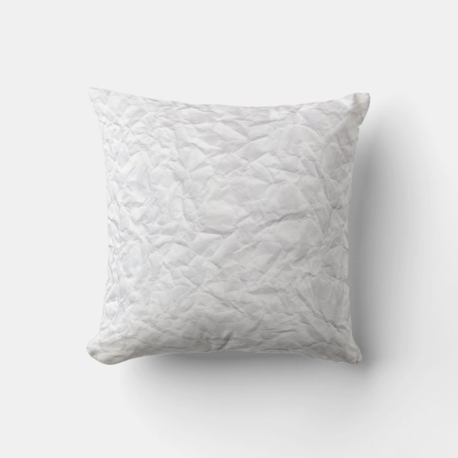 Minimalistisches monochromatisch kreiertes Fabric- Kissen (Vorderseite)