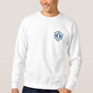 Minimalistisches Monogram Logo Sweatshirt