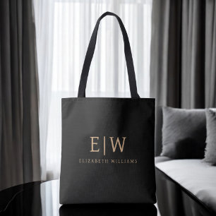 Minimalistisches Monogramm Tasche