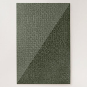 Minimalistisches Moosgrün-Rätsel