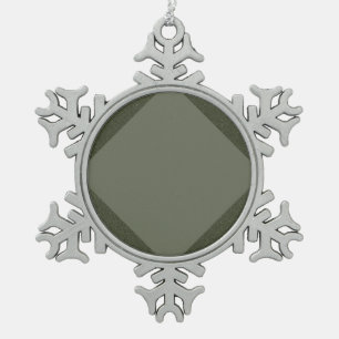 Minimalistisches Moss Green Holiday Ornament - Anp