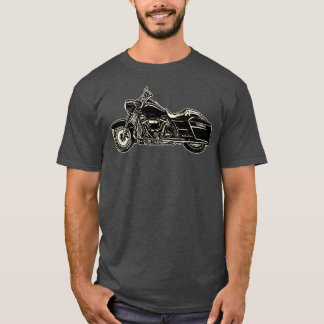 Minimalistisches Motorrad T-Shirt