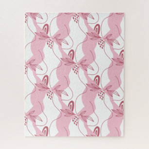 Minimalistisches Muster-Puzzleteil