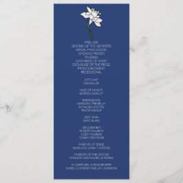 Minimalistisches Narzissenprogramm Programm