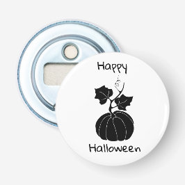 Minimalistisches Niedlich Happy Halloween Flaschenöffner