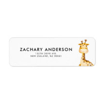 Minimalistisches Niedliches Baby Giraffe Kinder Pe