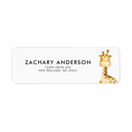 Minimalistisches Niedliches Baby Giraffe Kinder Pe