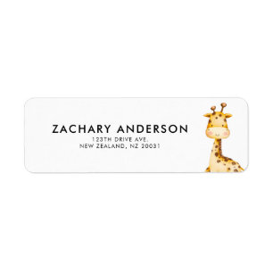 Minimalistisches Niedliches Baby Giraffe Kinder Pe