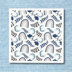 Minimalistisches nordisches Muster Serviette