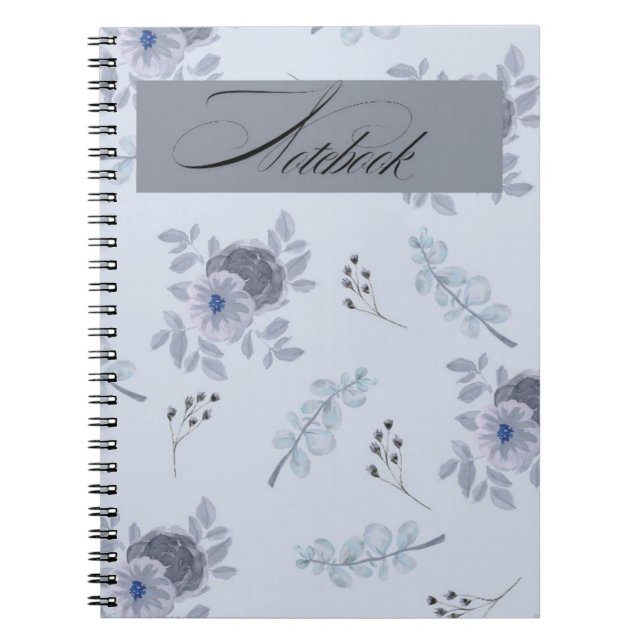 Minimalistisches Notebook Notizblock (Vorderseite)