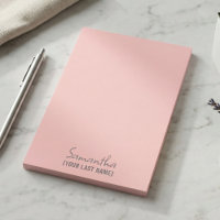 Minimalistisches Notizbuch in femininer Note | Ros