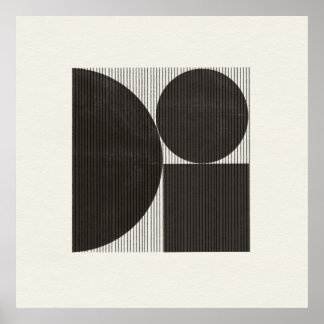 Minimalistisches Objekt 02 Poster