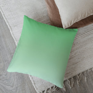 Minimalistisches Ombre  Umarmung der Natur Kissen