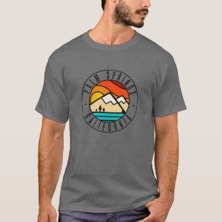 Minimalistisches Outdoor Palm Springs California C T-Shirt