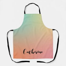 Minimalistisches Pastel-Rainbow-Handschriftzeichen