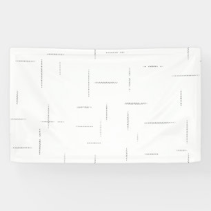 Minimalistisches personalisiertes Ordnerset Banner
