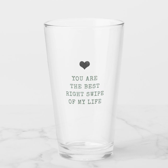 Minimalistisches Porenglas Glas (Vorderseite)