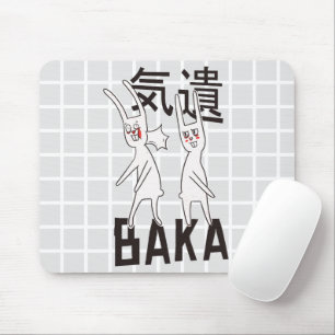 Minimalistisches Raster-Mauspad Mousepad
