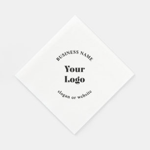 Minimalistisches Retro-Modern-Template für Ihr Log Serviette
