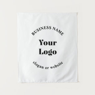 Minimalistisches Retro-Modern-Template für Ihr Log Wandteppich