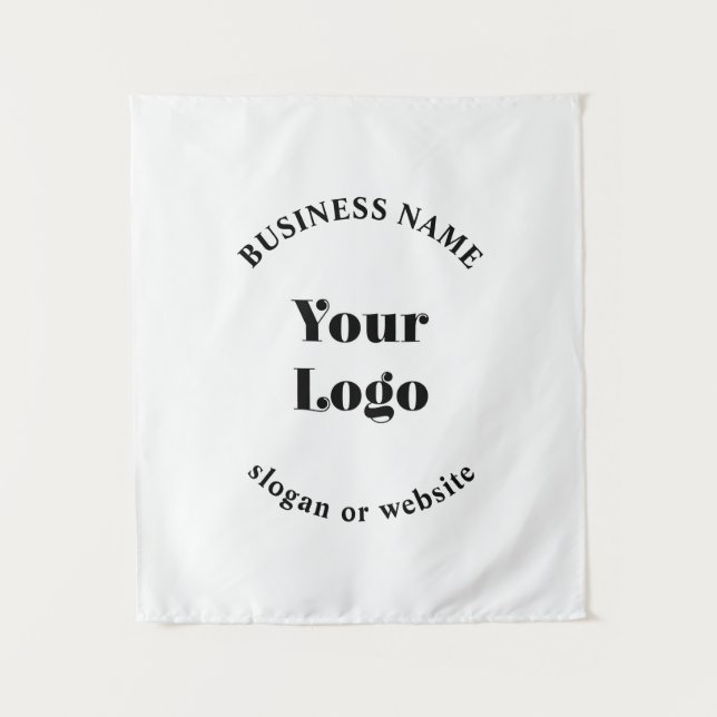 Minimalistisches Retro-Modern-Template für Ihr Log Wandteppich (Vorderseite)