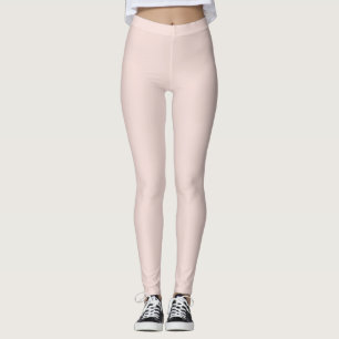 Minimalistisches Rosa, schlicht elegant und elegan Leggings