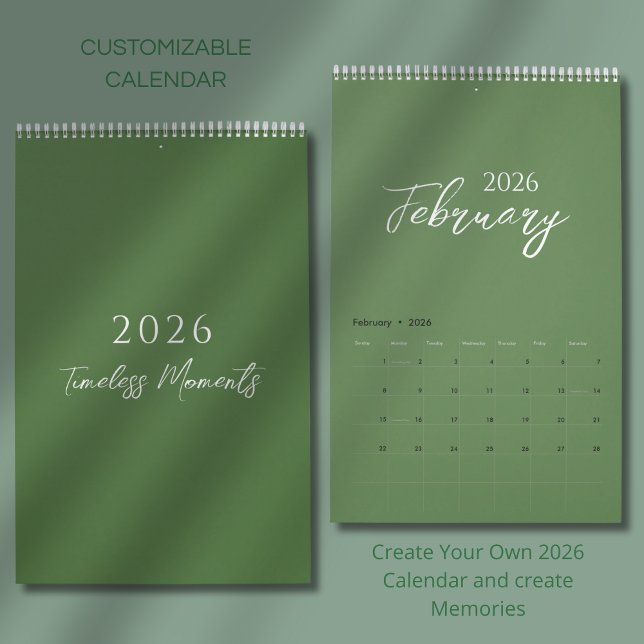 Minimalistisches sauberes Design Kalender (Von Creator hochgeladen)
