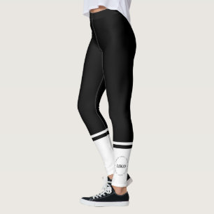 Minimalistisches, Schlichtes, rundes Firmenlogo fü Leggings