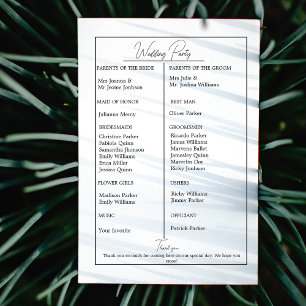 Minimalistisches Schwarz-Weiß-Monogramm-Hochzeitsp Save The Date