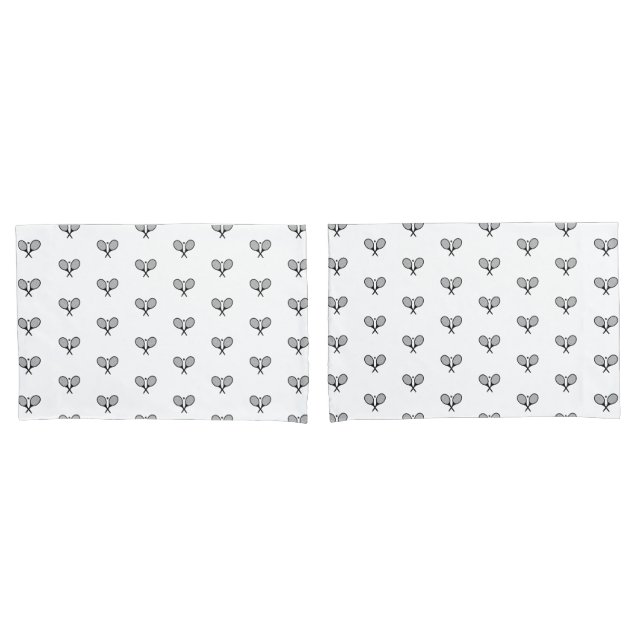 Minimalistisches Schwarz-Weiß-Paradies für Kletter Kissenbezug (Vorderseite-Set)
