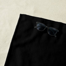 Minimalistisches schwarzes schlichtes