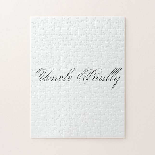 Minimalistisches Script Lovely 3d Monogram (Vertikal)