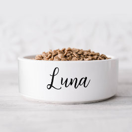 Minimalistisches Script Monogram Dowl Napf
