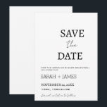 Minimalistisches Script White Wedding Dinner Probe Save The Date<br><div class="desc">Minimalistisches Script White Wedning Dinner Probe Save the Date</div>