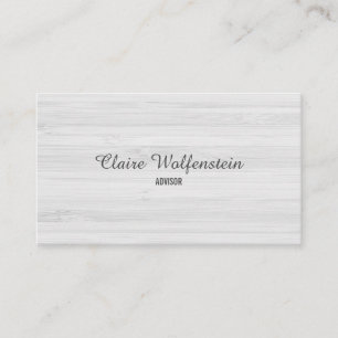 Minimalistisches Shabby Chic Beruflich Visitenkarte
