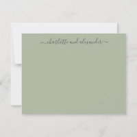 Minimalistisches Skript Personalisierte Paare Jade