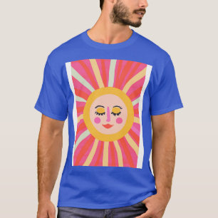 Minimalistisches Sonnenfeld 2 T-Shirt