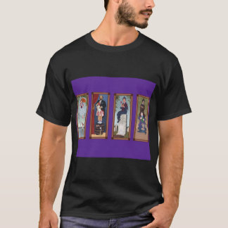 Minimalistisches Spuk Mansion Stretching Room Port T-Shirt