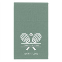 Minimalistisches Tennisteam