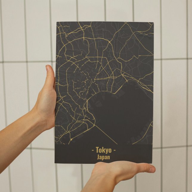 Minimalistisches Tokyo City Poster (Von Creator hochgeladen)