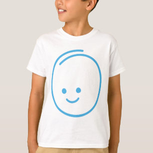 Minimalistisches Traurigkeits-Icon T-Shirt