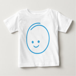 Minimalistisches Traurigkeitszeichen Baby T-shirt