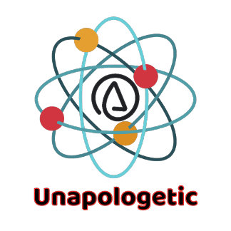 Minimalistisches unapologetisches Atheist-Symbol T-Shirt