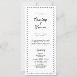 Minimalistisches und einfaches Grenzprogramm