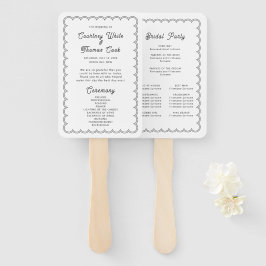 Minimalistisches und einfaches Grenzprogramm Fächer