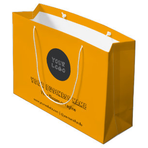 Minimalistisches Unternehmen - keine Mindest-Kunde Große Geschenktüte