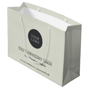 Minimalistisches Unternehmen - keine Mindest-Kunde Große Geschenktüte