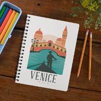 Minimalistisches Venedig Italien Vintage Reise Gon