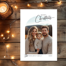 Minimalistisches Weihnachts-Script-Foto