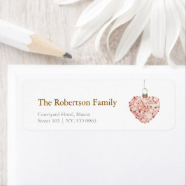 Minimalistisches Weihnachtsherz